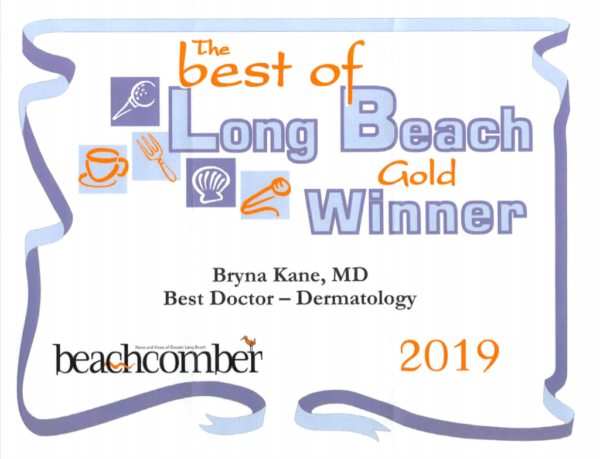 Dr Kane - Best Doctor Award - Dermatology Long Beach